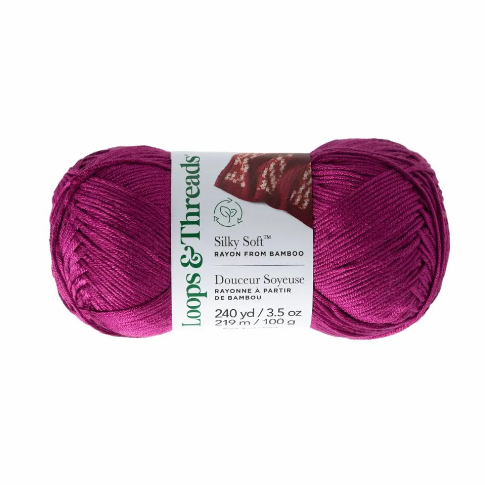 15 Pack: Silky Soft™ Yarn by Loops & Threads®