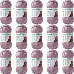 15 Pack: Silky Soft™ Yarn by Loops & Threads®