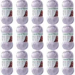 15 Pack: Silky Soft™ Yarn by Loops & Threads®
