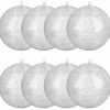 8 Pack: 14" Silver Disco Ball by Celebrate It®