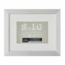 8 Pack: Silver Frame with Mat, Belmont by Studio Décor®
