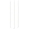 12 Pack: Silver Metal Bugle Beads, 6mm by Bead Landing™