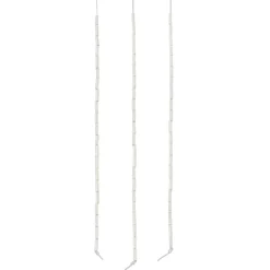 12 Pack: Silver Metal Bugle Beads, 6mm by Bead Landing™