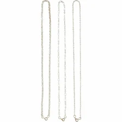 12 Pack: 18" Silver-Plated Chain by Bead Landing™