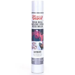 6 Pack: Siser® Glitter Heat Transfer Vinyl Mega Roll