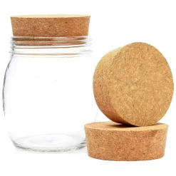3 Pack Size #48 Tapered Cork Plugs 3.5", Suitable for Most Wine and Beer Bottles