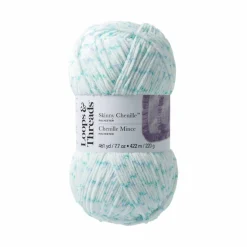 12 Pack: Skinny Chenille™ Multi Yarn by Loops & Threads®
