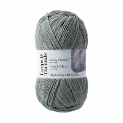 12 Pack: Skinny Chenille™ Yarn by Loops & Threads®