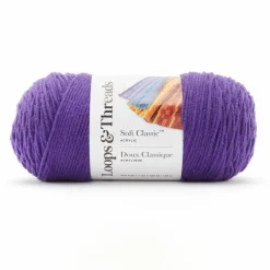 12 Pack: Soft Classic™ Solid Yarn by Loops & Threads®