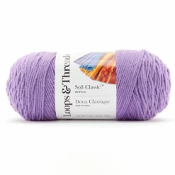 12 Pack: Soft Classic™ Solid Yarn by Loops & Threads®