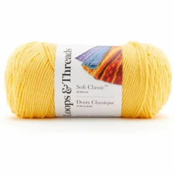 12 Pack: Soft Classic™ Solid Yarn by Loops & Threads®