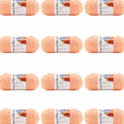 12 Pack: Soft Classic™ Solid Yarn by Loops & Threads®