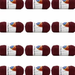 12 Pack: Soft Classic™ Solid Yarn by Loops & Threads®