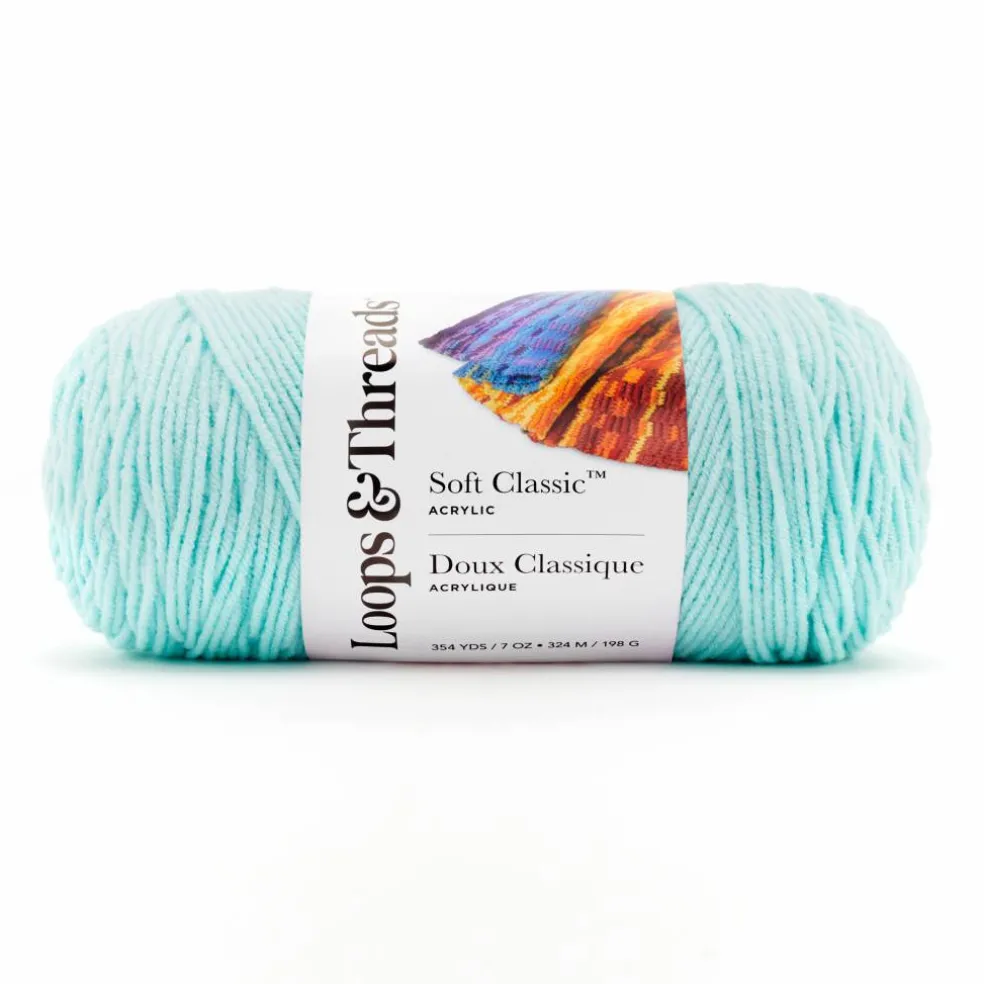 12 Pack: Soft Classic™ Solid Yarn by Loops & Threads®