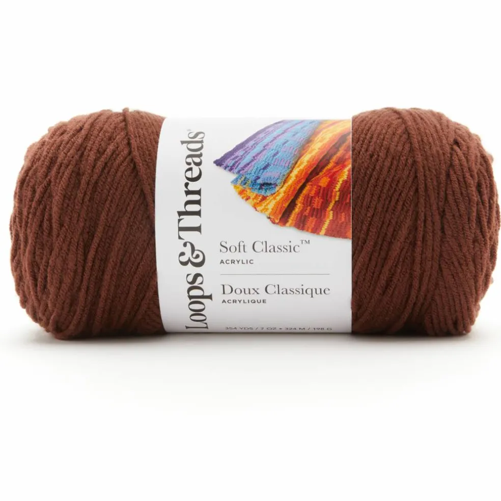 12 Pack: Soft Classic™ Solid Yarn by Loops & Threads®