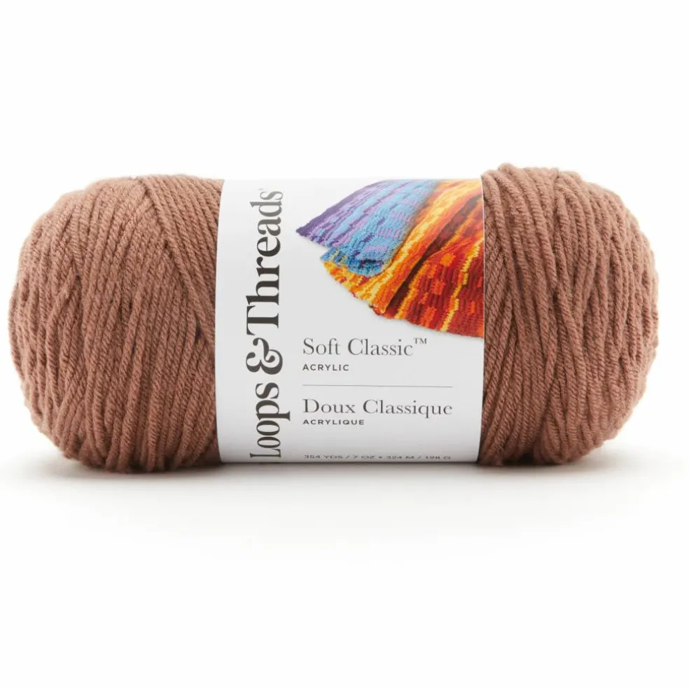 12 Pack: Soft Classic™ Solid Yarn by Loops & Threads®