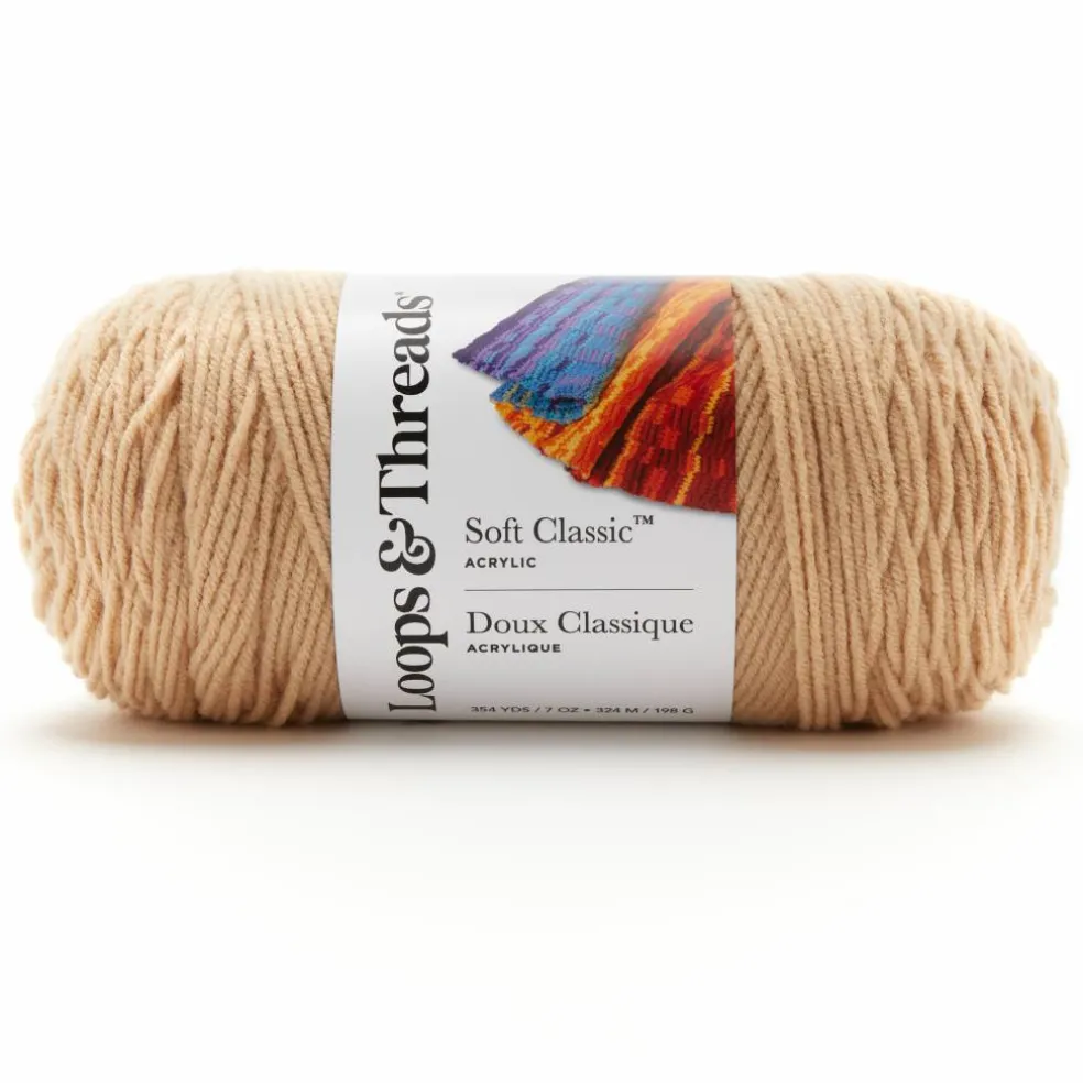 12 Pack: Soft Classic™ Solid Yarn by Loops & Threads®