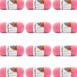 12 Pack: Soft Classic™ Solid Yarn by Loops & Threads®