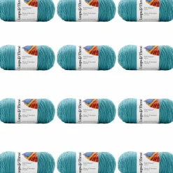 12 Pack: Soft Classic™ Solid Yarn by Loops & Threads®