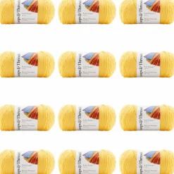 12 Pack: Soft Classic™ Solid Yarn by Loops & Threads®