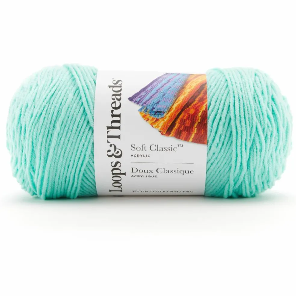 12 Pack: Soft Classic™ Solid Yarn by Loops & Threads®