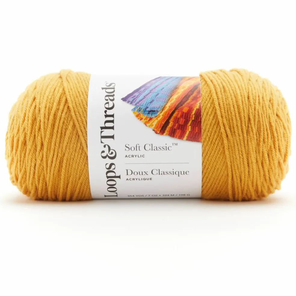 12 Pack: Soft Classic™ Solid Yarn by Loops & Threads®