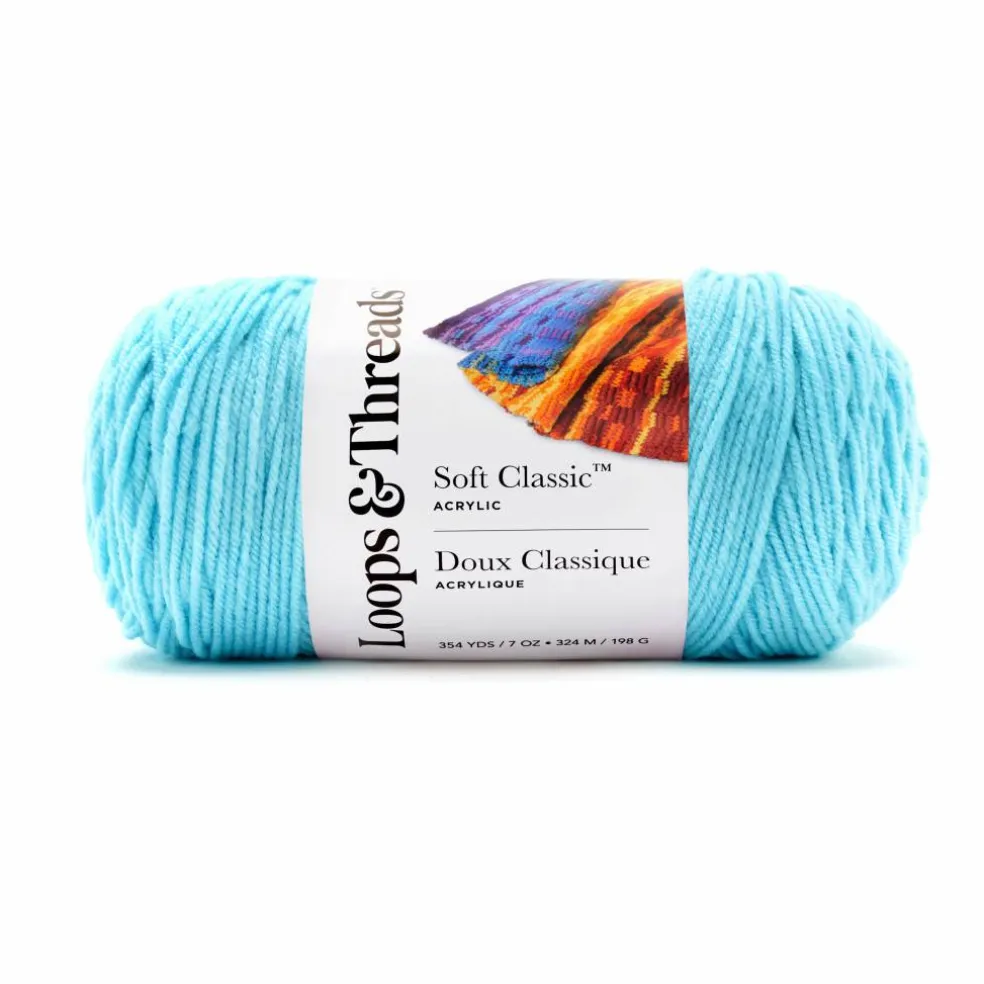 12 Pack: Soft Classic™ Solid Yarn by Loops & Threads®