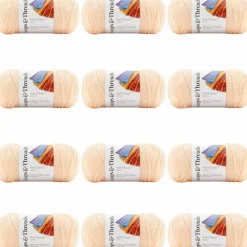 12 Pack: Soft Classic™ Solid Yarn by Loops & Threads®