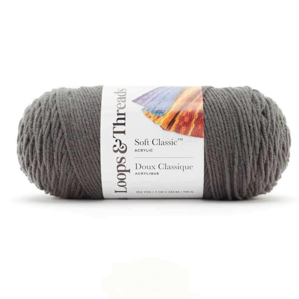 12 Pack: Soft Classic™ Solid Yarn by Loops & Threads®