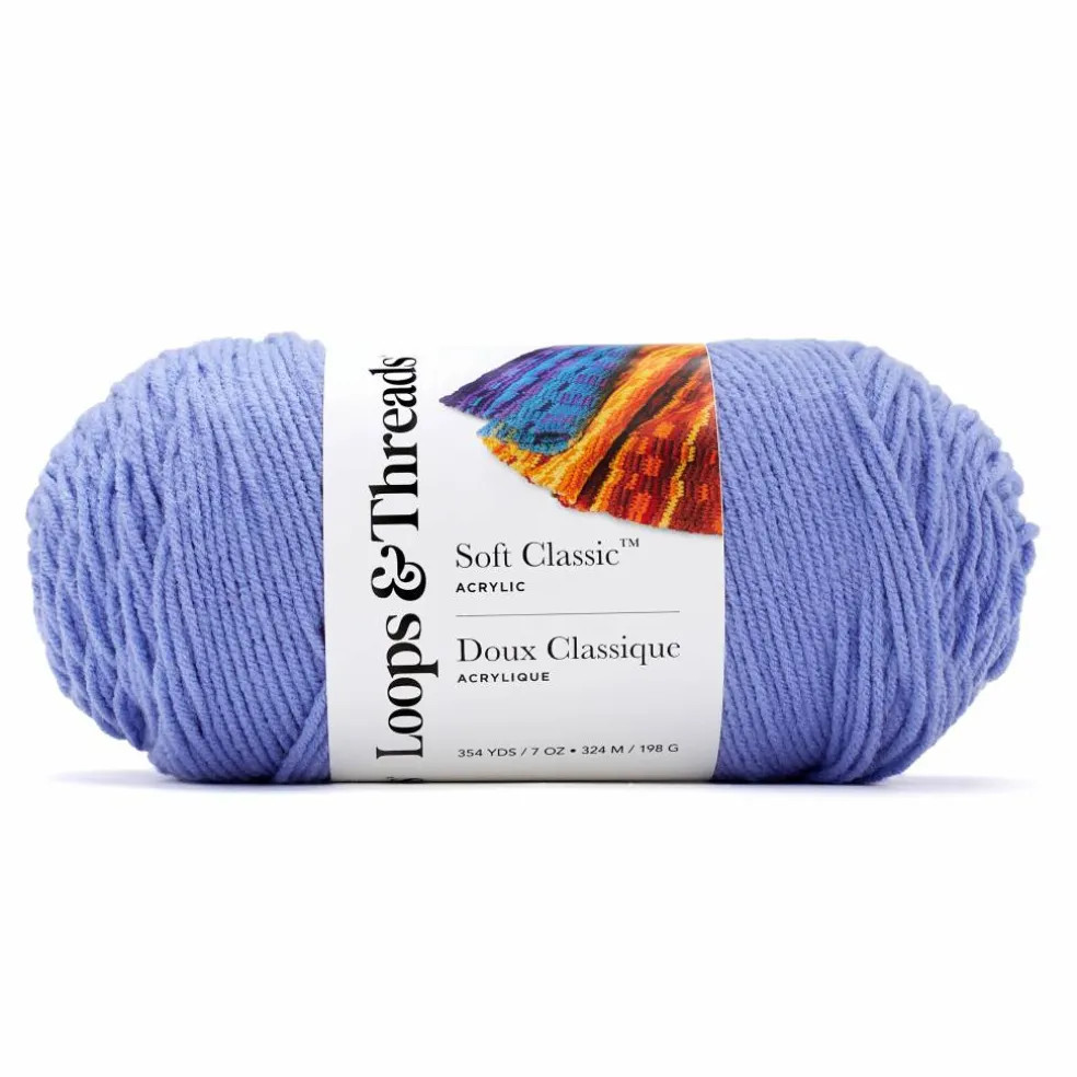 12 Pack: Soft Classic™ Solid Yarn by Loops & Threads®