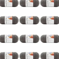 12 Pack: Soft Classic™ Solid Yarn by Loops & Threads®