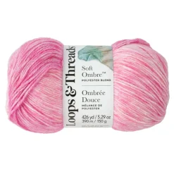 6 Pack: Soft Ombre™ Yarn by Loops & Threads®