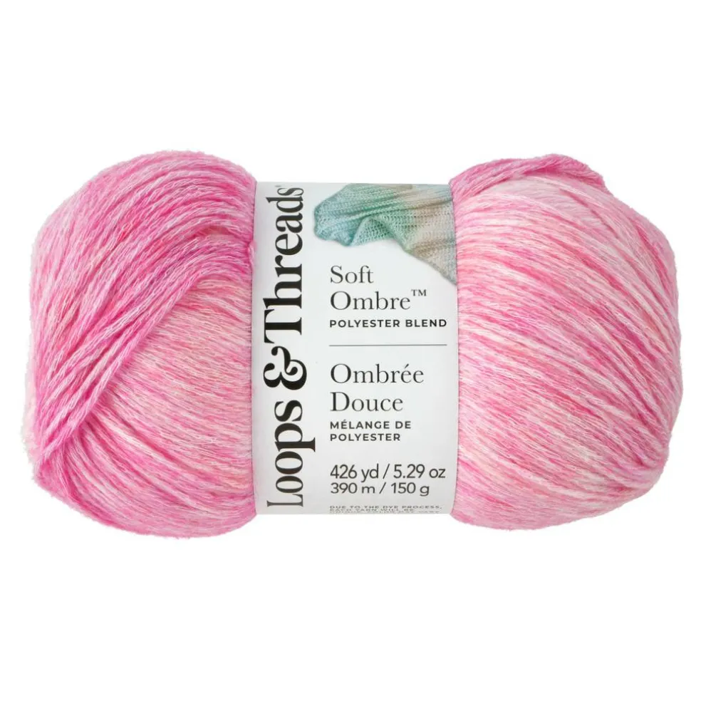 6 Pack: Soft Ombre™ Yarn by Loops & Threads®