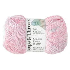 6 Pack: Soft Ombre™ Yarn by Loops & Threads®