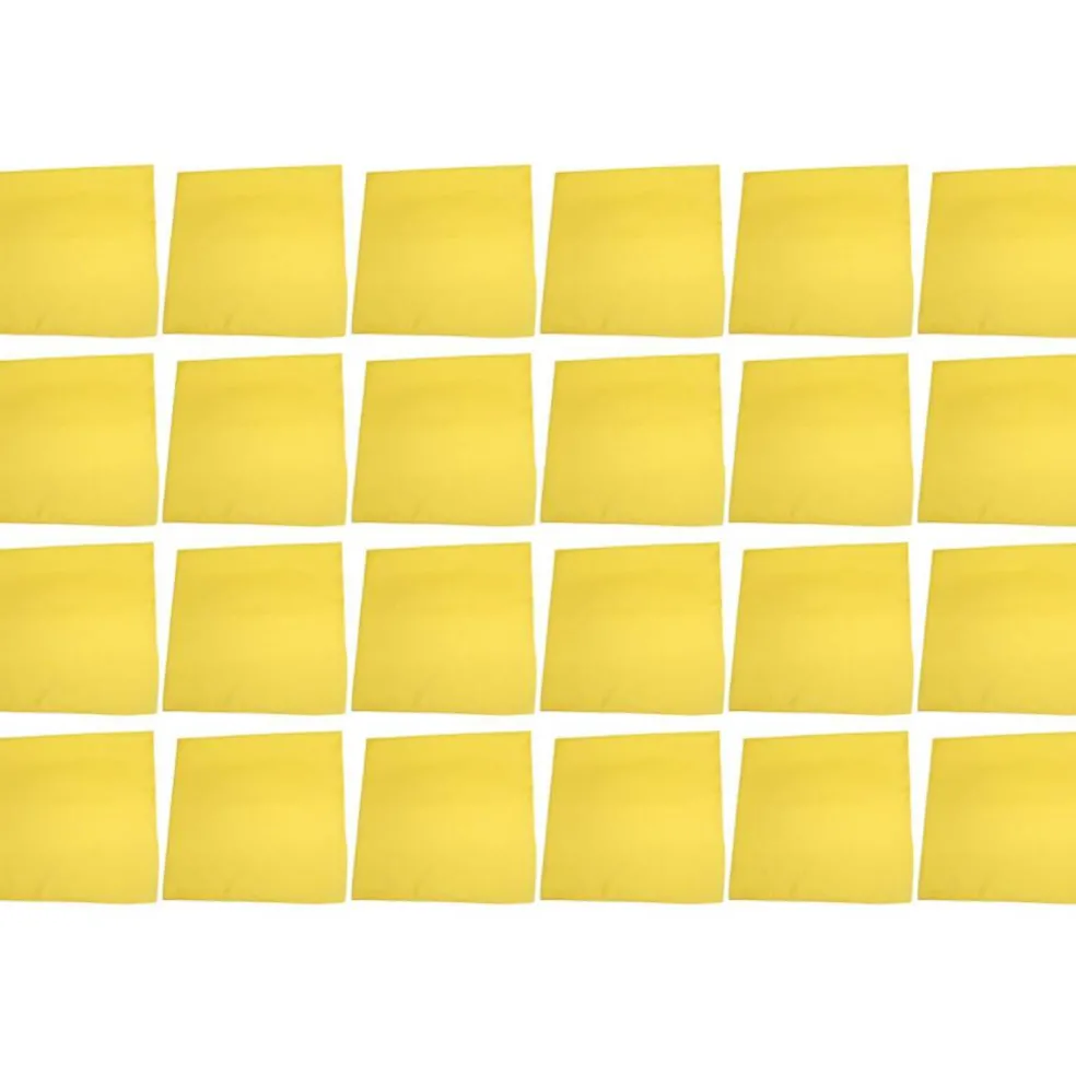 24 Pack Solid Cotton Bandanas Bulk Set for Events, Teams, DIY Projects