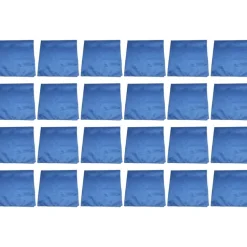 24 Pack Solid Cotton Bandanas Bulk Set for Events, Teams, DIY Projects