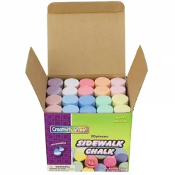 4 Packs: 6 Packs 20 ct. (480 total) Creativity Street® Multicolor Sidewalk Chalk