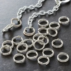 12 Pack: Split Rings, 9mm by Bead Landing™