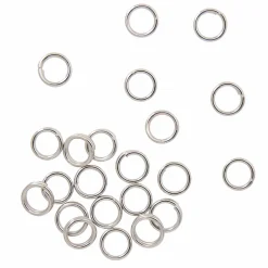 12 Pack: Split Rings, 6mm by Bead Landing™