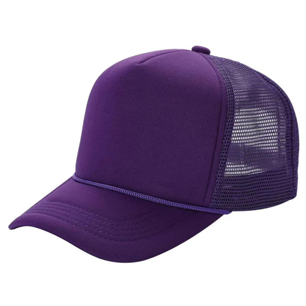12 Pack Sponge Foam Trucker Mesh Cap Snapback Hat Free Shipping