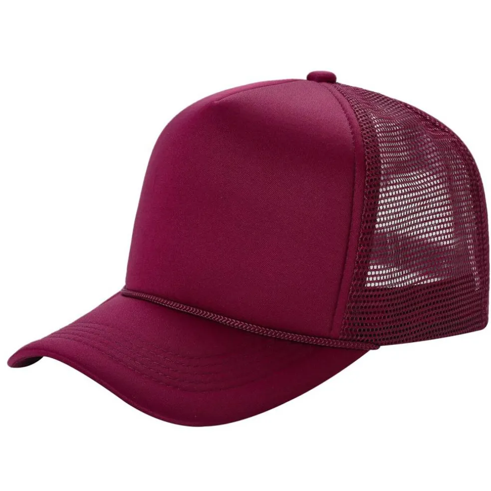 12 Pack Sponge Foam Trucker Mesh Cap Snapback Hat Free Shipping