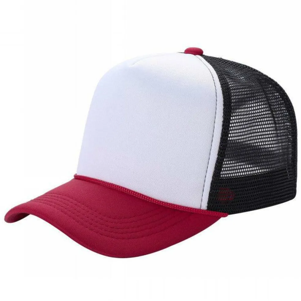 12 Pack Sponge Foam Trucker Mesh Cap Snapback Hat Free Shipping
