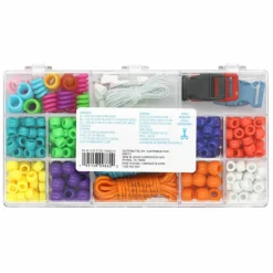 12 Pack: Sports Paracord Bead Kit by Creatology™