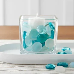 12 Pack: 3" Square Glass Vase by Ashland®