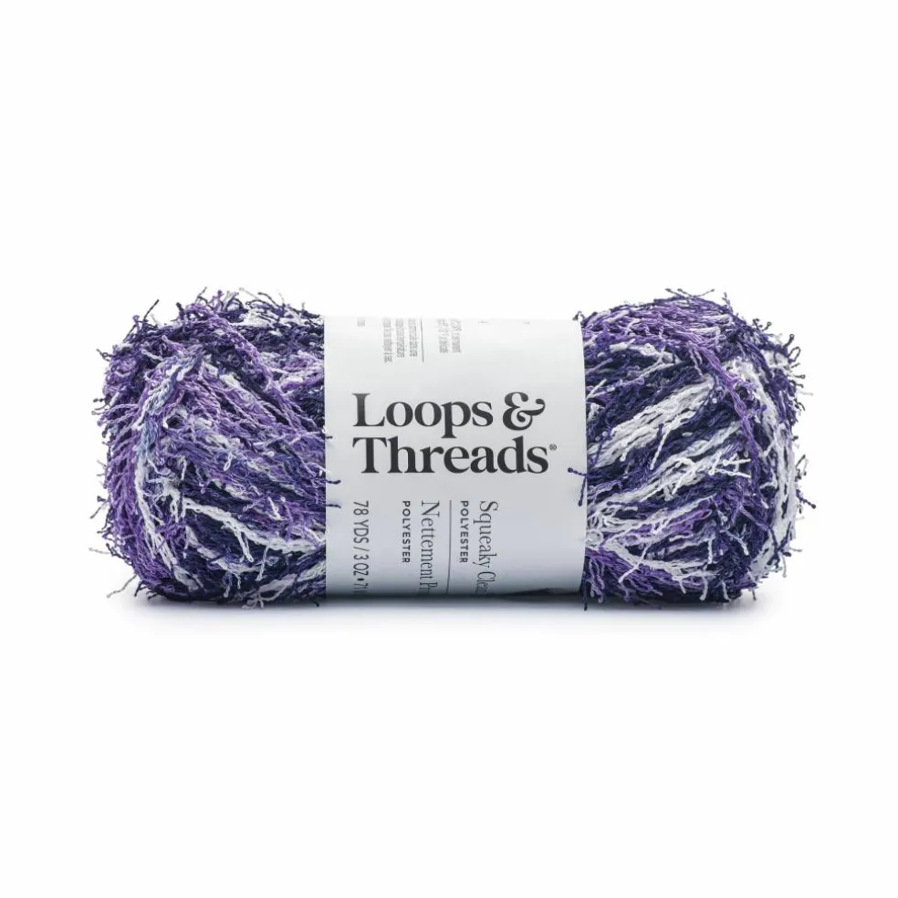 15 Pack: Squeaky Clean™ Prints Yarn by Loops & Threads®