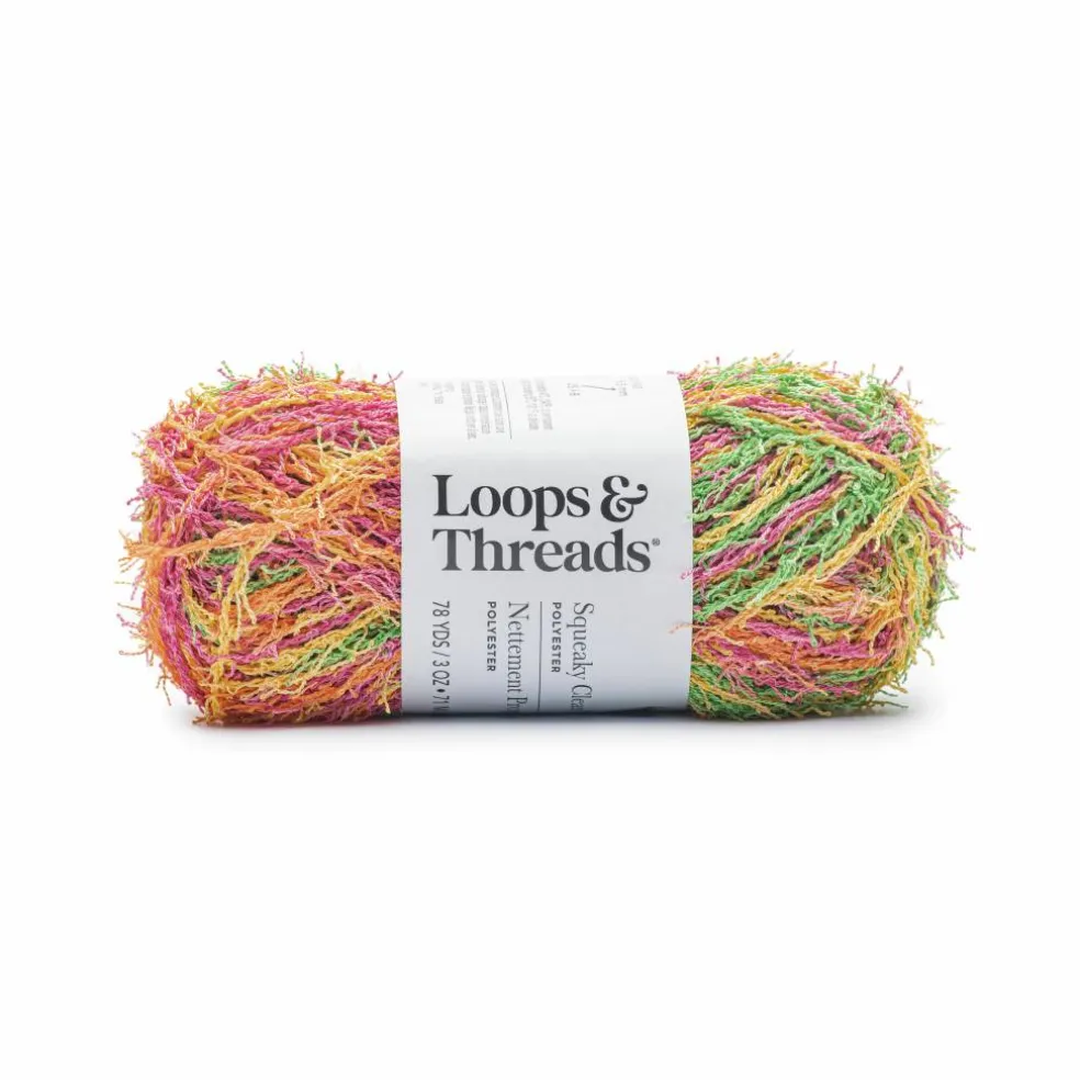 15 Pack: Squeaky Clean™ Prints Yarn by Loops & Threads®