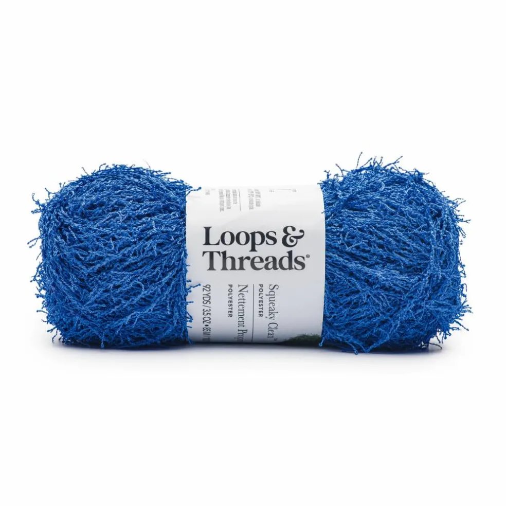 15 Pack: Squeaky Clean™ Solid Yarn by Loops & Threads®