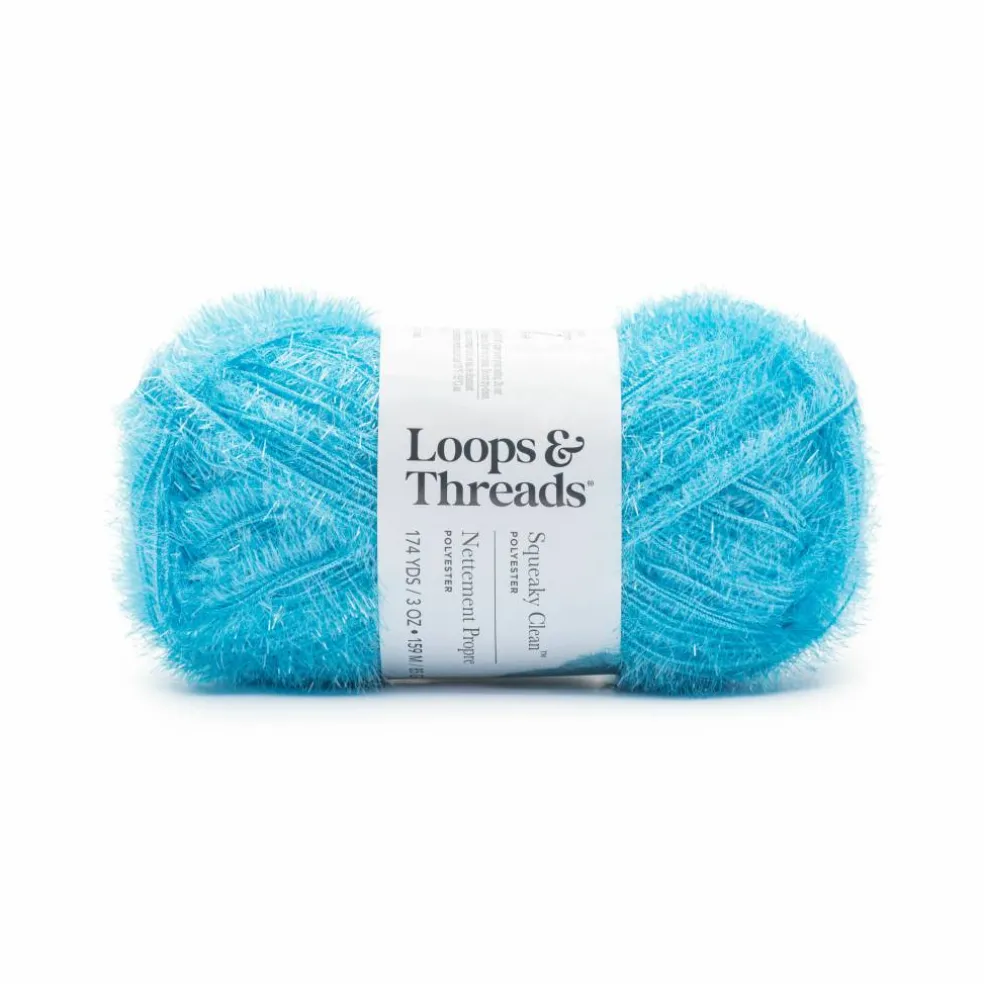 15 Pack: Squeaky Clean™ Sparkle Yarn by Loops & Threads®
