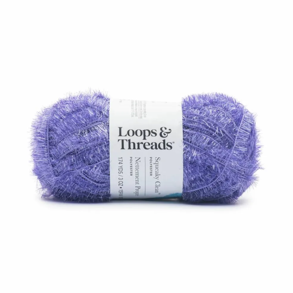 15 Pack: Squeaky Clean™ Sparkle Yarn by Loops & Threads®