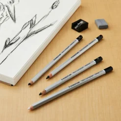 6 Pack: Staedtler® Mars® Lumograph® Charcoal Sketching Set